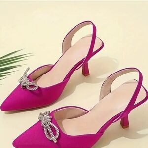 Chic Fuchsia Women's Heels